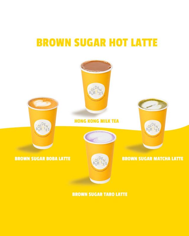 🔥Warm up your winter with the perfect blend of comfort and flavor. Our hot lattes are here to make your days a little cozier. 🌞 
                    
                    ☕Brown Sugar Hong Kong Milk Tea
                    ☕Brown Sugar Boba Latte
                    ☕Brown Sugar Matcha Latte
                    ☕Brown Sugar Taro Latte
                    
                    #SipAndSnuggle #WinterEssentials #brownsugarboba #latte #winter #goldenbubblesottawa #hotdrinks☕